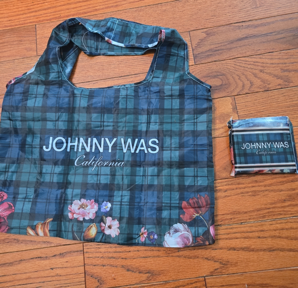 Johnny Was Floral Foldable Tote